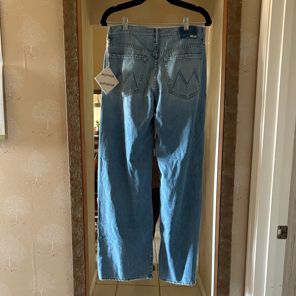NWT MOTHER Lil’ Dodger Sneak Flare Jeans